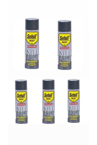 Selsil Pas Sökücü ve Yağlayıcı 200 ml, 5 Adet