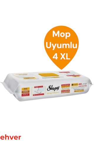 Sleepy 3'Lü Easy Clean Mopa Uyumlu Karma Yer Temizlik Havlusu (150 Yaprak)