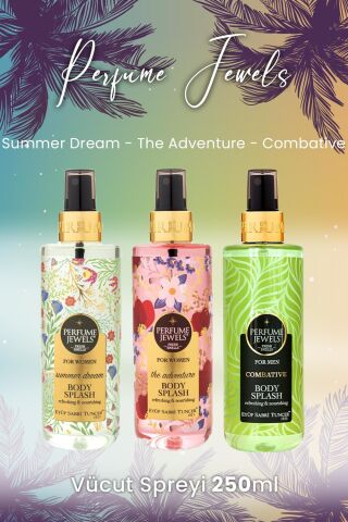 Eyüp Sabri Tuncer Vücut Spreyi Summer Dream, The Adventure ve Combative