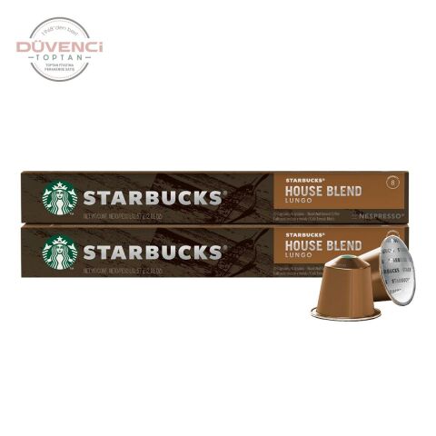 Starbucks House Blend Kapsül Kahve 10 Adet x 2