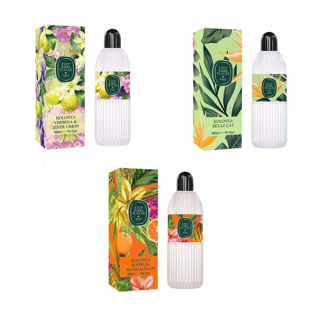Eyüp Sabri Tuncer Kolonya Bodrum Mandalinası, Verbena & Zinde Limon ve Beyaz Çay