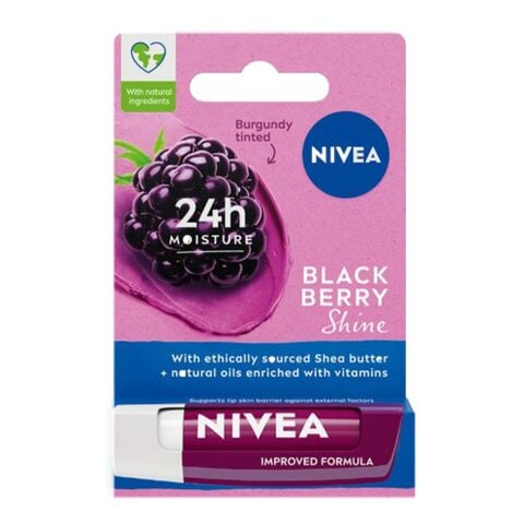 Nivea Dudak Bakım Kremi Blackberry Shine 4.8 gr