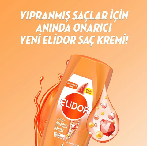 4 AL 3 ÖDE Elidor Superblend Şampuan 400 ml, Pamuk Hediyeli