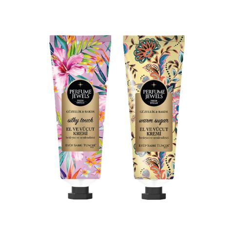 Eyüp Sabri Tuncer Pj El Ve Vücut Kremi Silky Touch ve Warm Sugar Tüp 50 Ml