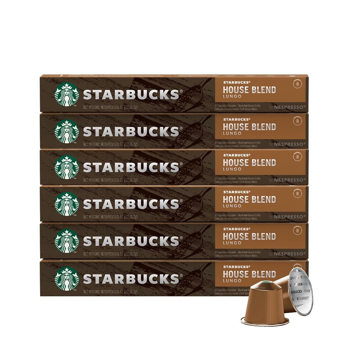 Starbucks House Blend Kapsül Kahve 10 Adet x 6