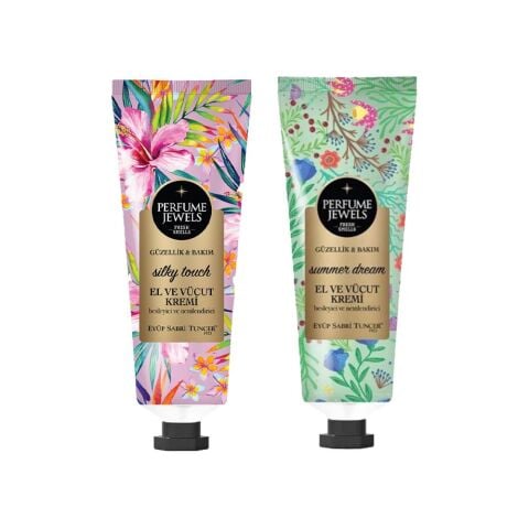 Eyüp Sabri Tuncer Pj El Ve Vücut Kremi Silky Touch ve Summer Dream Tüp 50 Ml