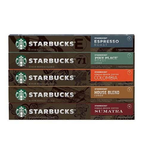 Starbucks Kapsül Kahve Seti, House, Sumatra, Espresso, Pike ve Colombia