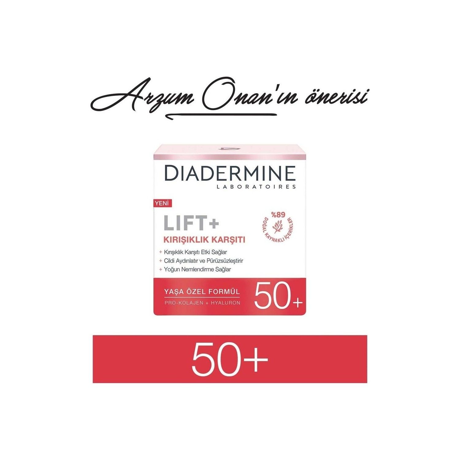 Diadermine Kırışıklık Karşıtı Krem Lift+ 50