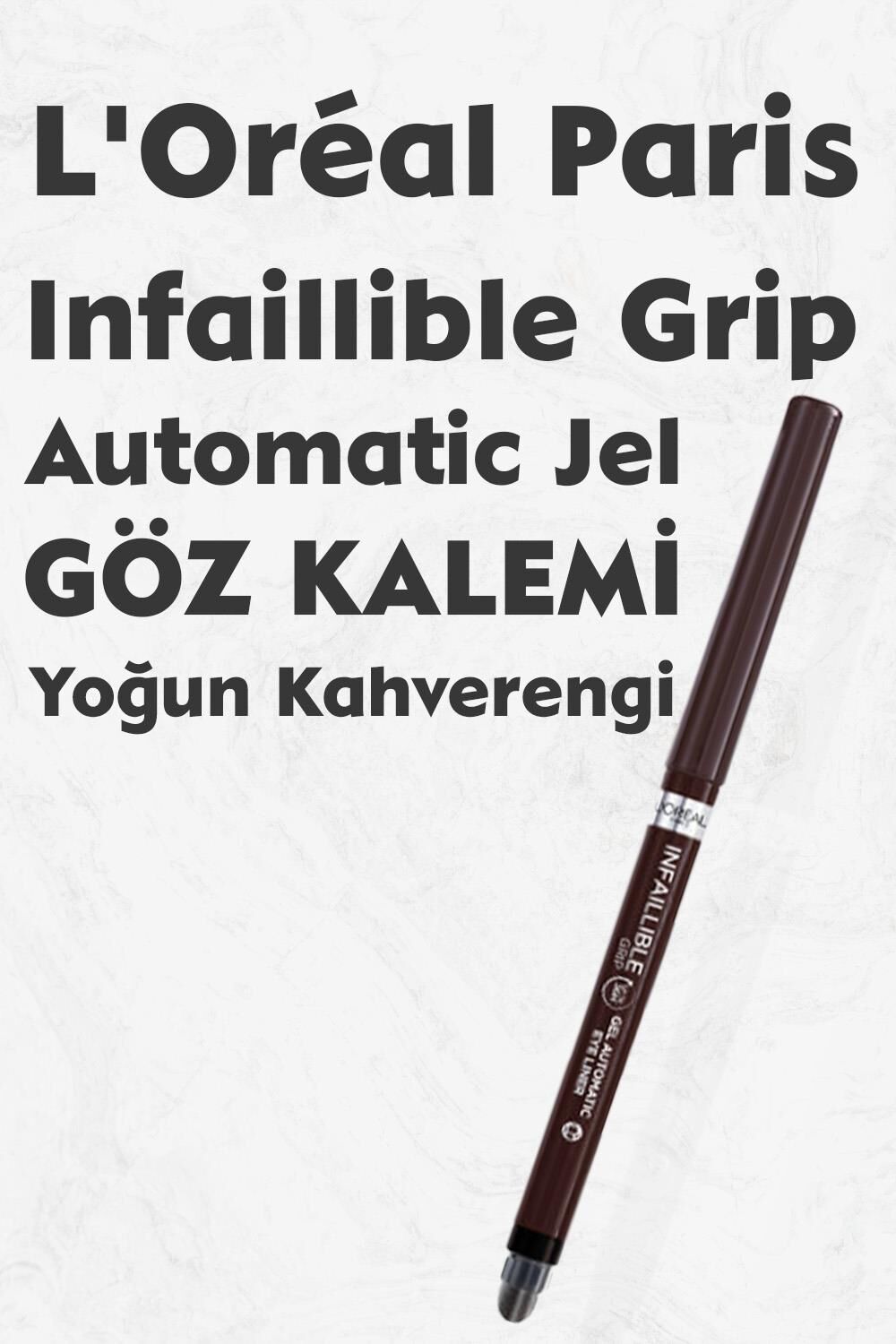 Loreal Paris Infaillible Grip Automatic Jel Göz Kalemi Yoğun Kahverengi