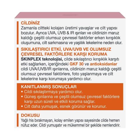 Diadermine Lift+ Protection Kırışıklık Karşıtı Güneş Koruyucu Gündüz Kremi Spf 30 50 ml
