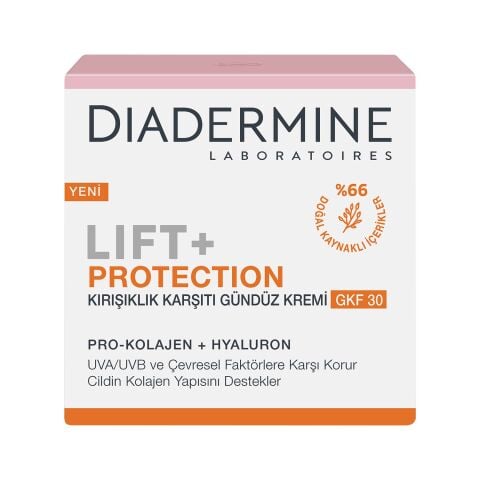 Diadermine Lift+ Protection Kırışıklık Karşıtı Güneş Koruyucu Gündüz Kremi Spf 30 50 ml