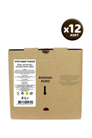 Eyüp Sabri Tuncer Köpük Sabun Okyanus 5000 ml x 12 Adet