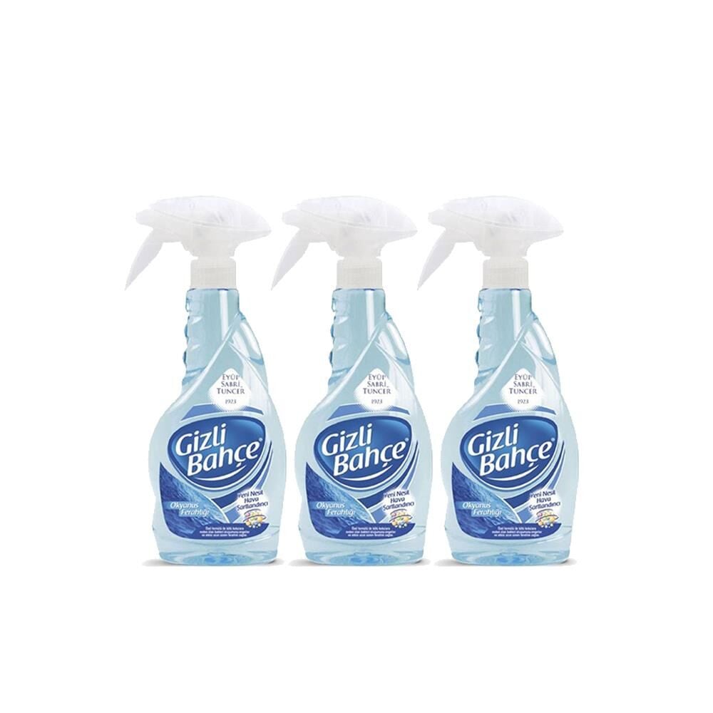 Eyüp Sabri Tuncer Gizli Bahçe Oda Kokusu Okyanus Ferahlığı 500 ml  x 3 adet