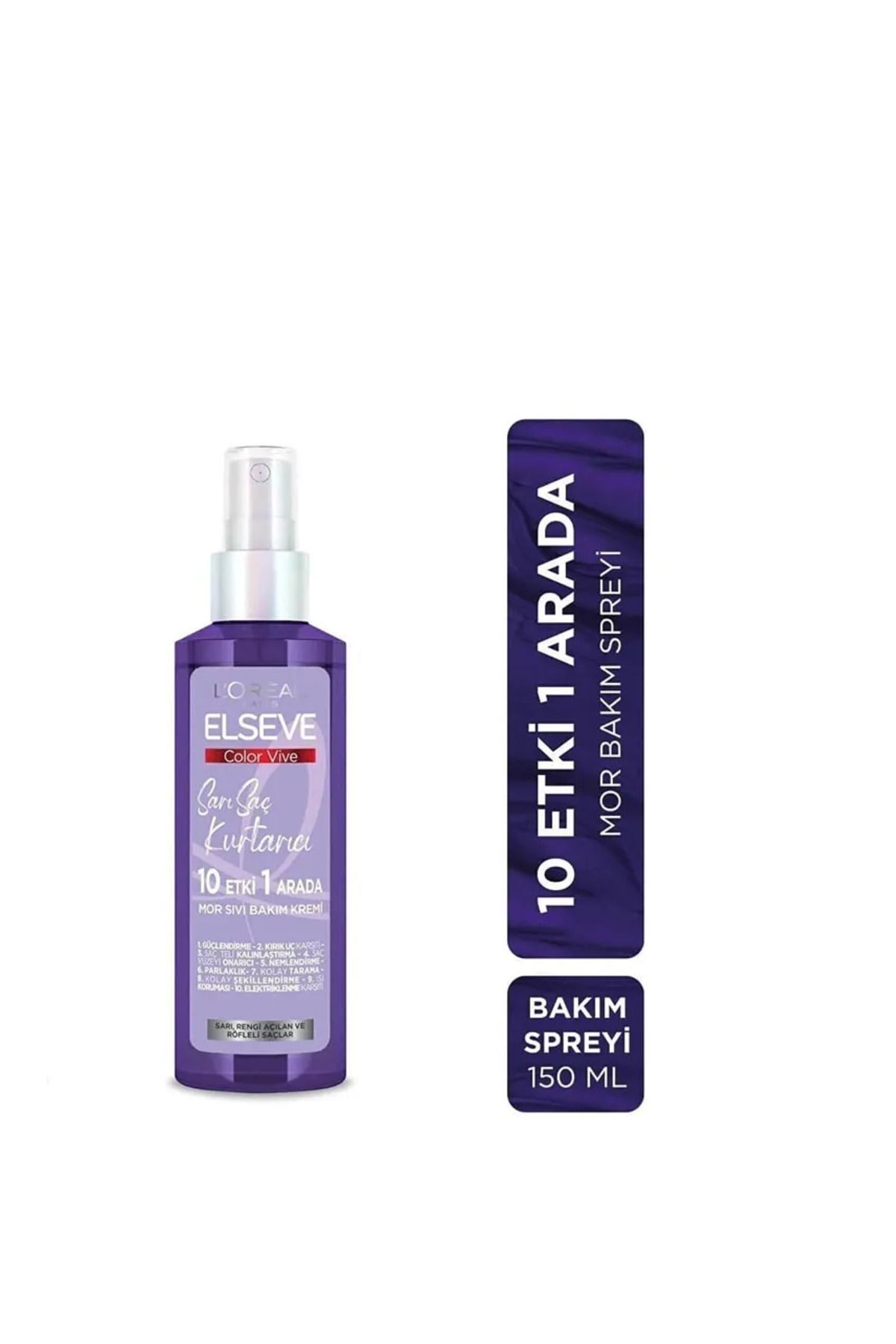 Elseve Color Vive Mor Sıvı Bakım Kremi 150 ML