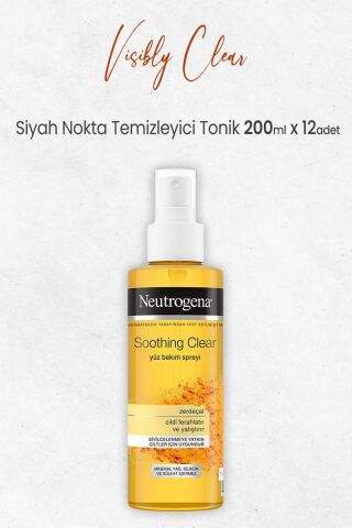 Neutrogena Soothing Clear Yüz Bakım Spreyi 125ml x 12 Adet
