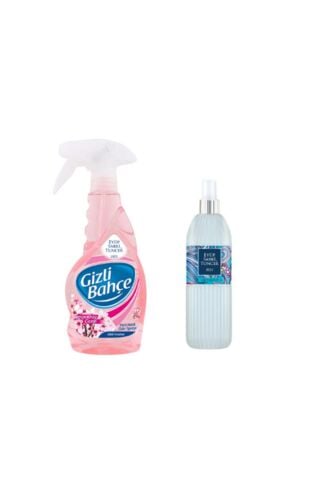 Eyüp Sabri Tuncer Oda Spreyi Japon Kiraz Çiçeği 500 Ml ve Okyanus 150 Ml Kolonya
