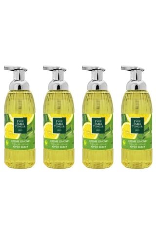 Zeytinyağlı Çeşme Limon Köpük Sabun 500ml X 4 Adet