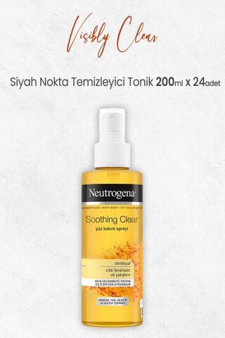 Neutrogena Soothing Clear Yüz Bakım Spreyi 125ml x 24 Adet