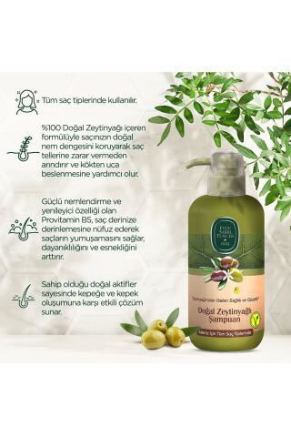 Eyüp Sabri Tuncer Doğal Zeytinyağlı Şampuan Ailesi