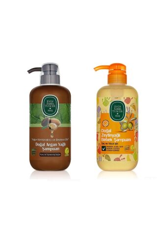 Eyüp Sabri Tuncer Doğal Zeytinyağlı Şampuan Ailesi