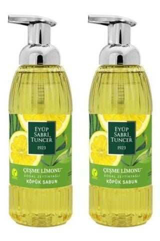 Zeytinyağlı Çeşme Limon Köpük Sabun 500ml X 2 Adet