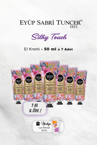 7 AL 6 ÖDE Eyüp Sabri Tuncer El Ve Vücut Kremi Silky Touch 50 Ml, Pamuk Hediyeli