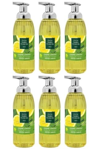 Eyüp Sabri Tuncer Zeytinyağlı Çeşme Limon Köpük Sabun 500ml X 6 Adet