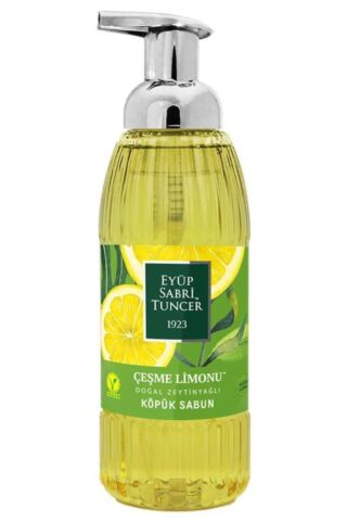 Eyüp Sabri Tuncer Zeytinyağlı Çeşme Limon Köpük Sabun 500ml X 6 Adet