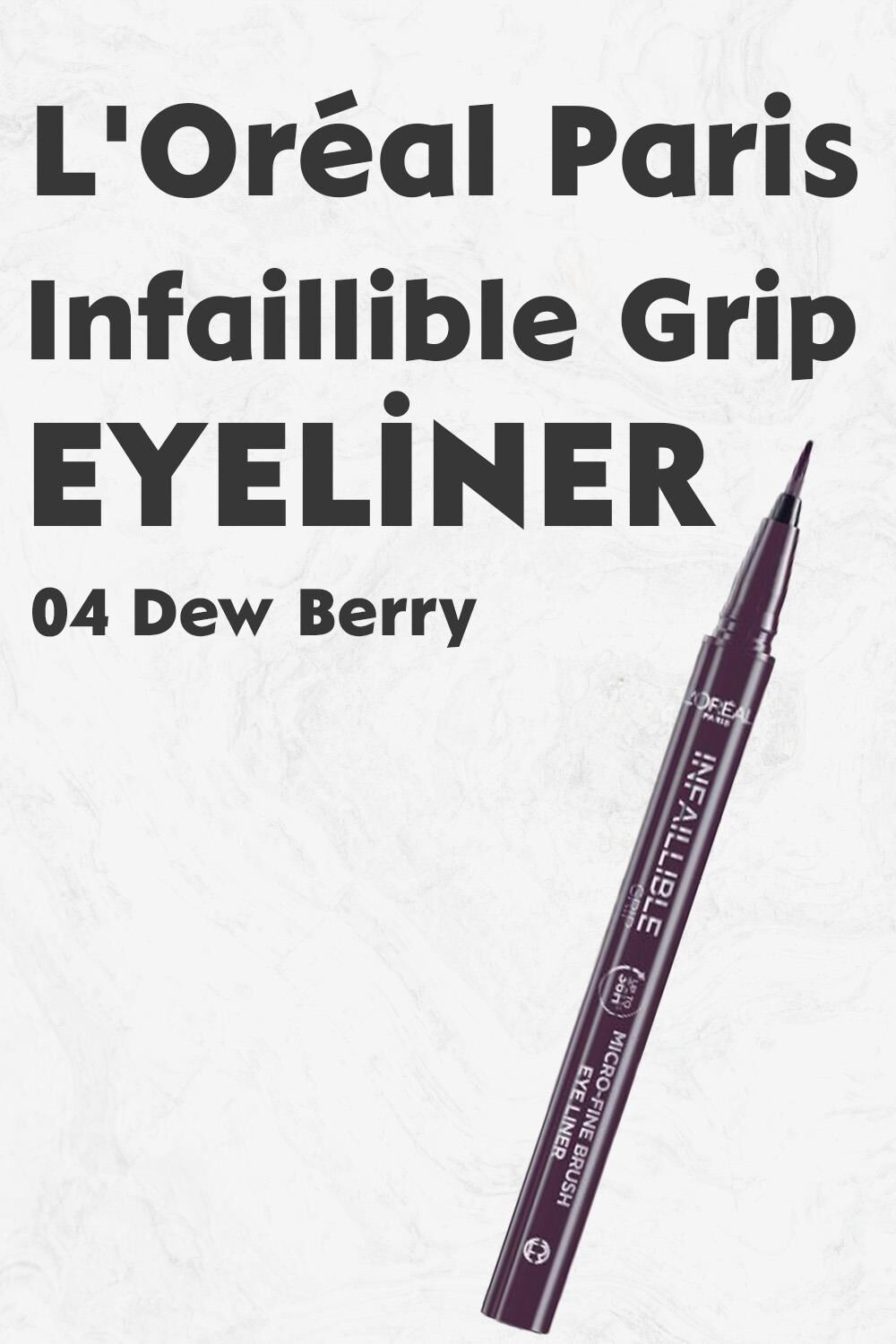 Loreal Paris Infaillible Grip Eyeliner 04 Dew Berry