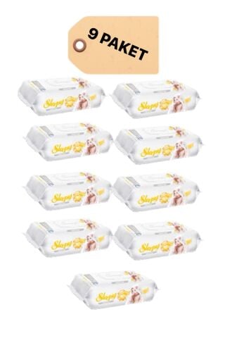 Sensitive 90 Yaprak 9 Adet Islak Mendil Slepy3x3