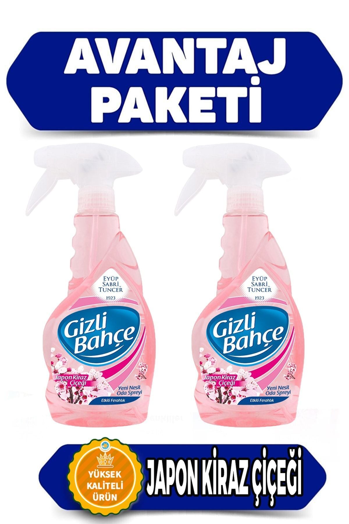 Eyüp Sabri Tuncer Japon Kiraz Çiçeği Oda Kokusu X2 Avantaj Paket 1000ml