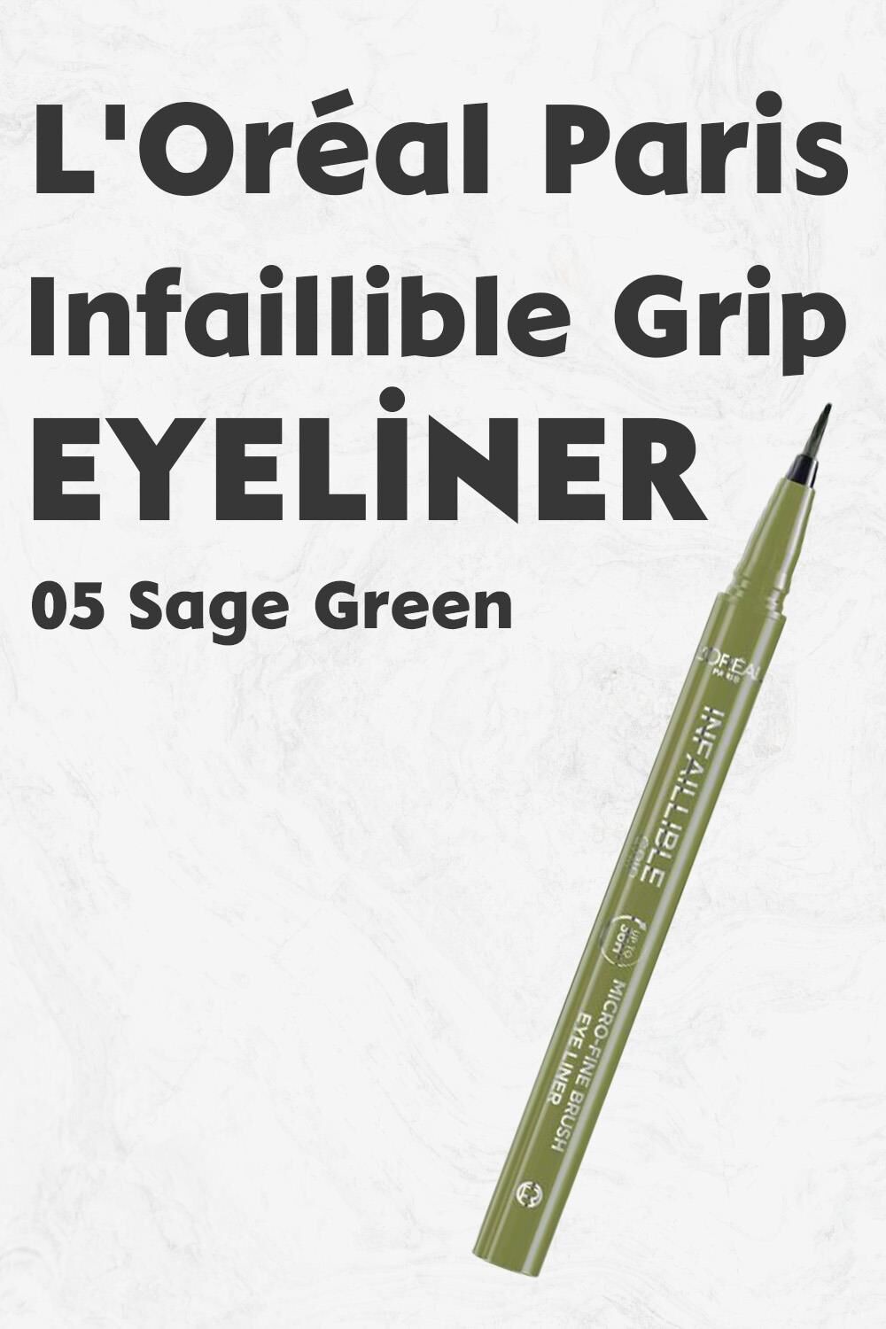 Loreal Paris Infaillible Grip Eyeliner 05 Sage Green