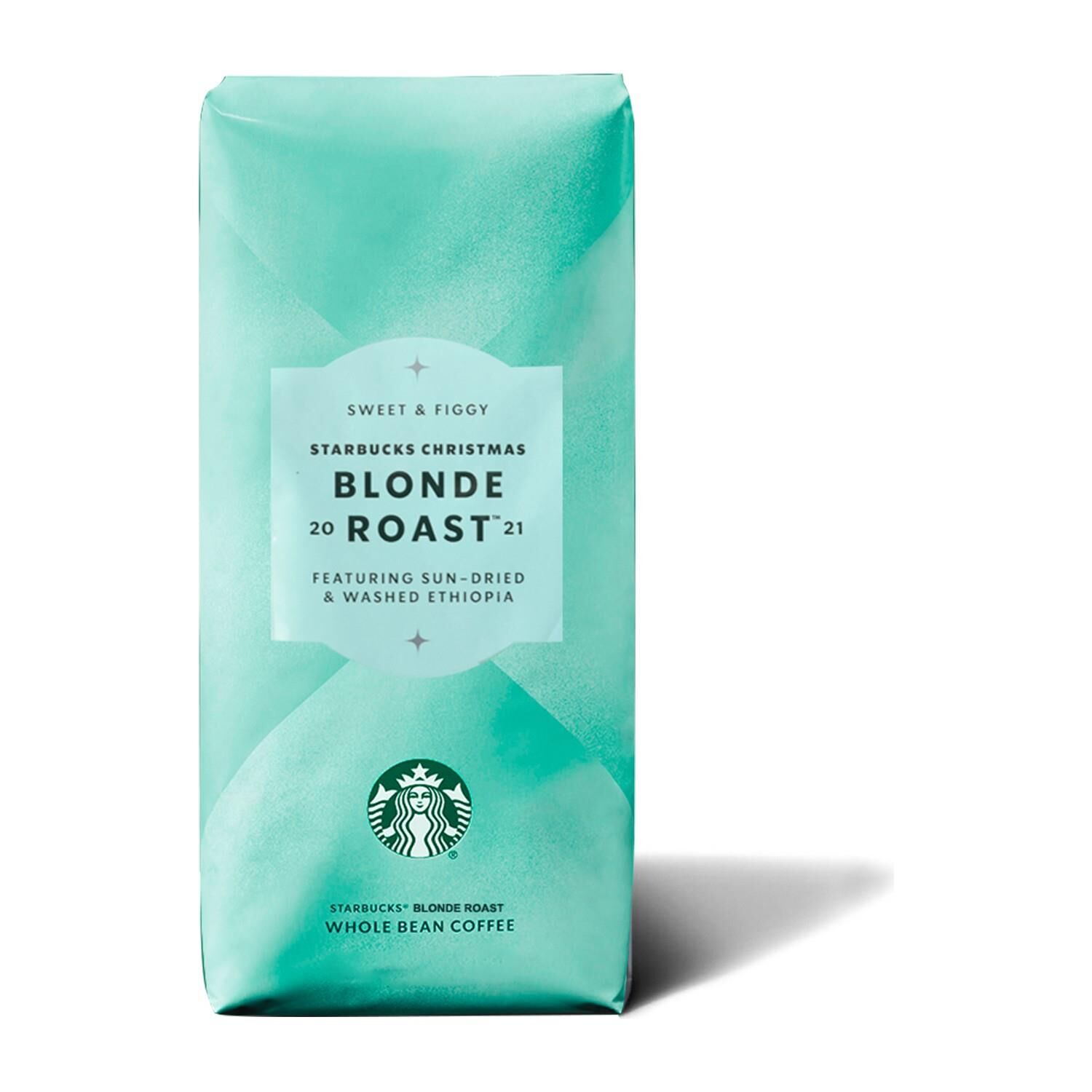 Starbucks Christmas 2021 Blonde Roast Sun Dried N Washed Ethiopia Çekirdek Kahve 250 Gram