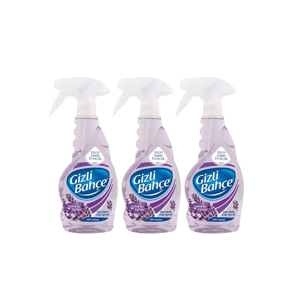 Eyüp Sabri Tuncer Gizli Bahçe Oda Kokusu Lavanta Esintisi 500 ML x 3