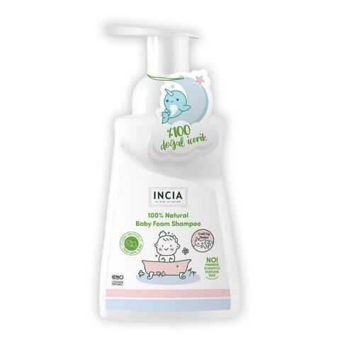 Incia Doğal Bebek Köpük Şampuanı 200 ml