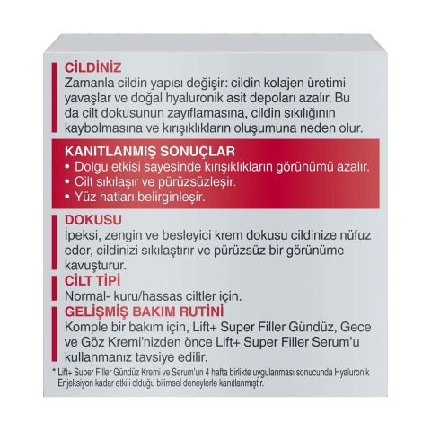 Diadermine LIFT+ Super Filler Gündüz Kremi 50 ML