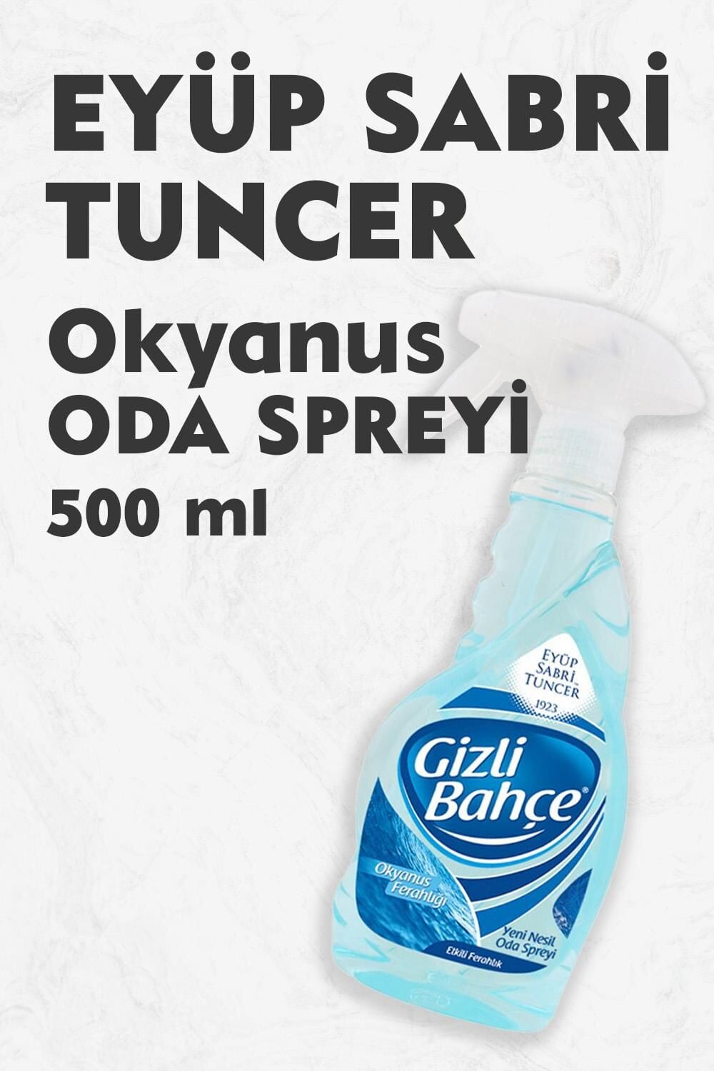 Eyüp Sabri Tuncer Gizli Bahçe Oda Kokusu Okyanus Ferahlığı 500 ml