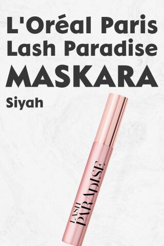 Loreal Paris Lash Paradise Maskara Siyah