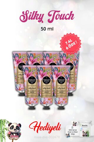 Eyüp Sabri Tuncer 7 AL 6 ÖDE El Ve Vücut Kremi Silky Touch Tüp 50 Ml ve Rosie