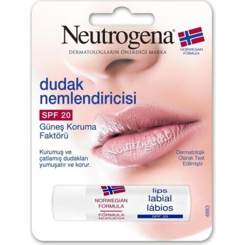 Neutrogena Spf 20 Dudak Nemlendiricisi 4 gr