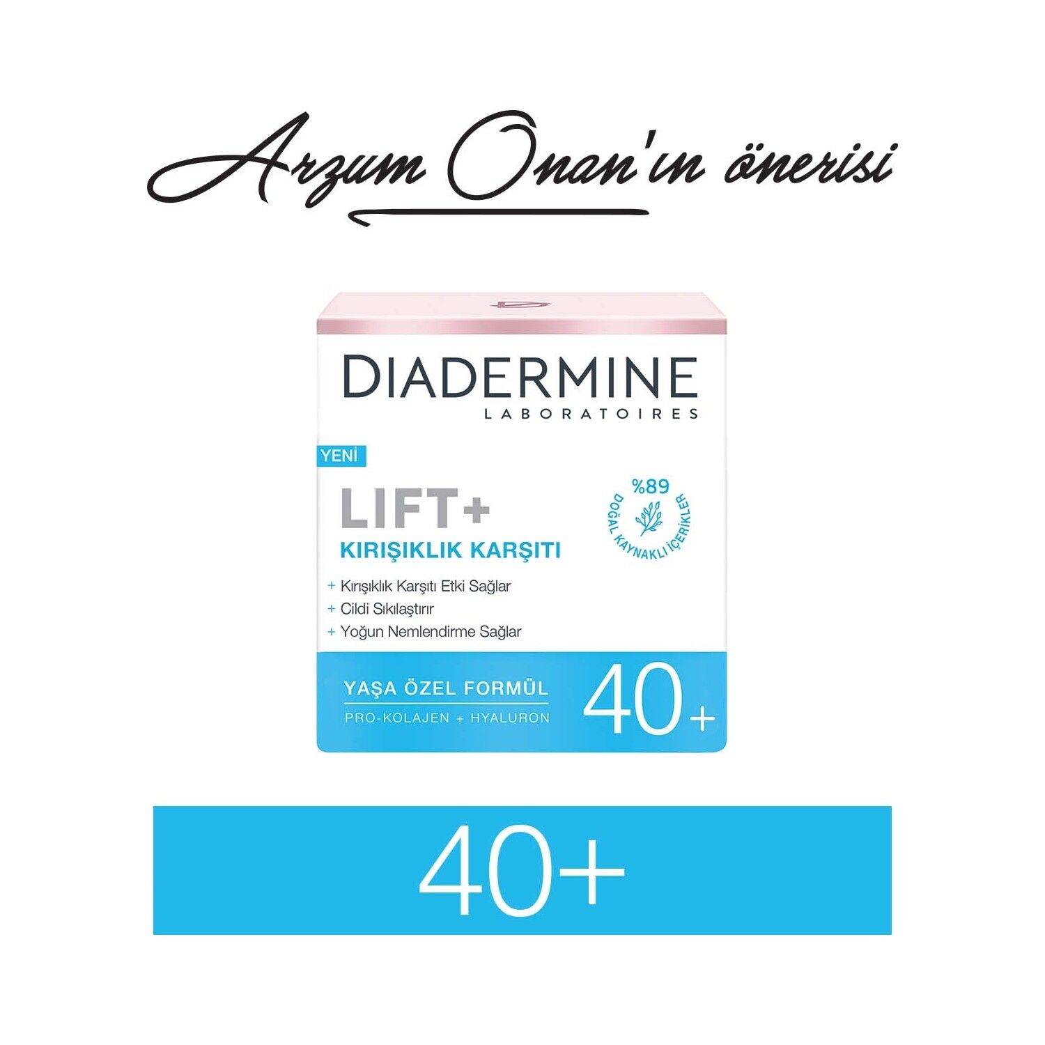 Diadermine Kırışıklık Karşıtı Krem Lift+ 40+