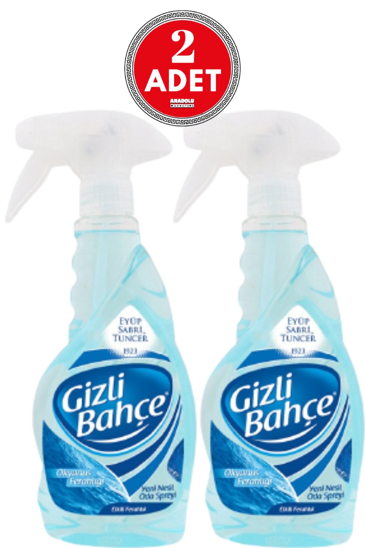 Eyüp Sabri Tuncer Gizli Bahçe Oda Kokusu Okyanus Ferahlığı 500 ml x 2 Adet
