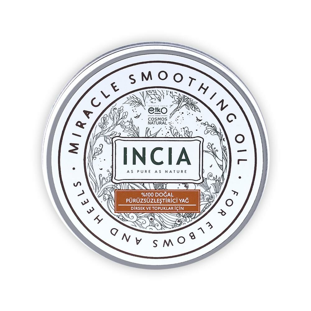 Incia Doğal Pürüzsüzleştirici Yağ 50 ml