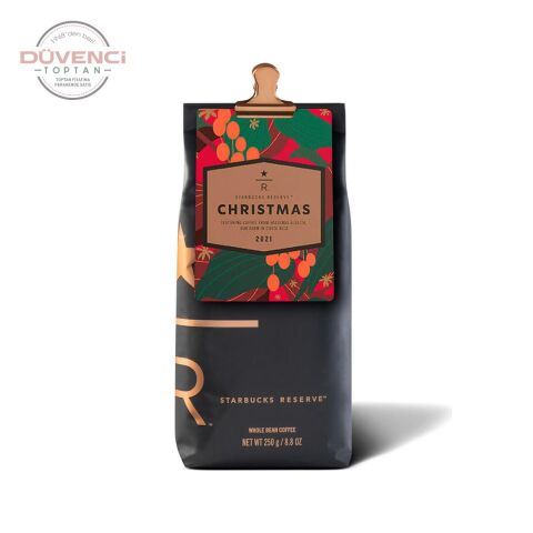 Starbucks Reserve® Christmas 2021 Yılbaşı Özel Seri Kahvesi, Çekirdek Kahve 250 Gram