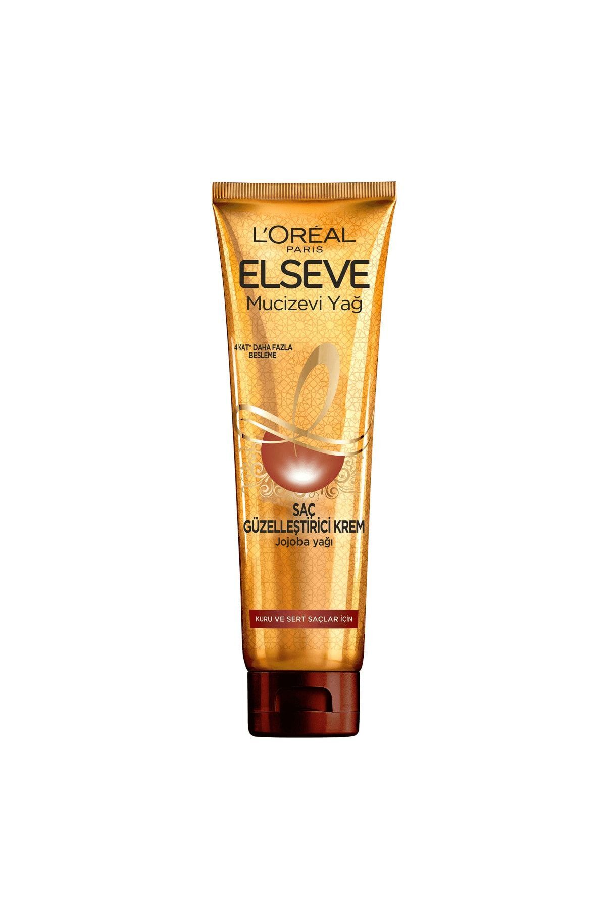 Elseve Mucizevi Yağ Saç Güzelleştirici Krem 150 Ml