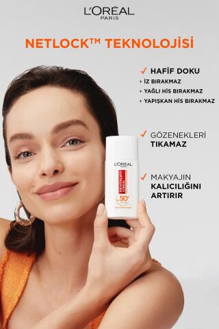L'Oreal Paris Revitalift Clinical Spf 50+ Günlük Yüksek Uv Korumalı Yüz Güneş Kremi 50 ml