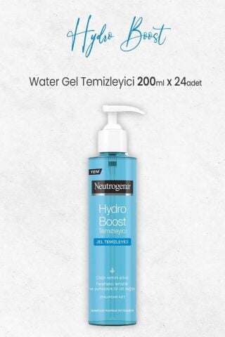 Neutrogena Hydro Boost Water Gel Temizleyici 200 ml x 24 Adet