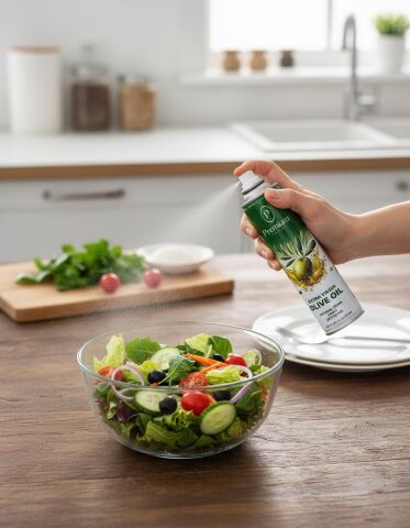 Premium 250 ML, 5 AL 4 ÖDE Zeytinyağ Sprey, Hediyeli