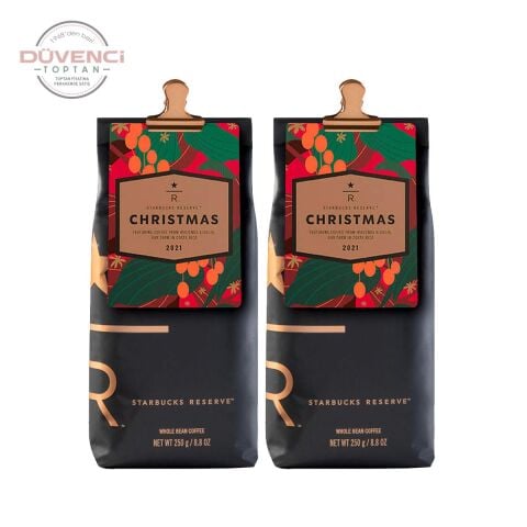 Starbucks Reserve® Christmas 2021 Yılbaşı Özel Seri Kahvesi, Çekirdek Kahve 250 Gram x 2