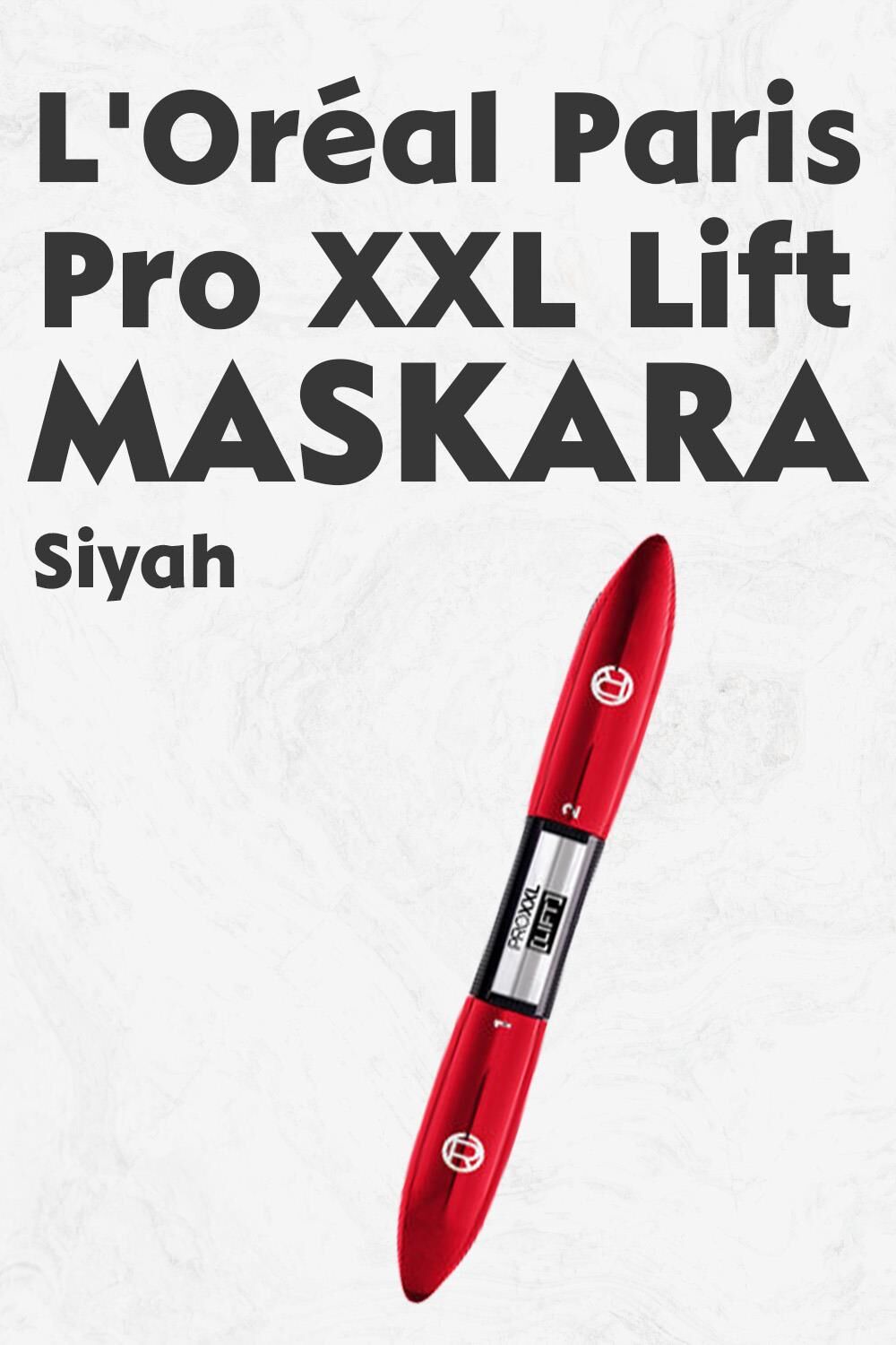 Loreal Paris Pro XXL Lift Maskara Siyah